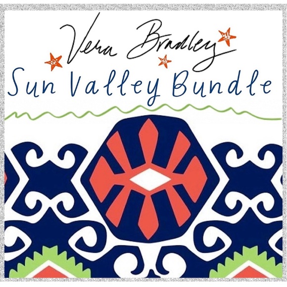 Vera Bradley Bundle Set Retired Sun Valley New/Like New/EUC - Picture 12 of 12